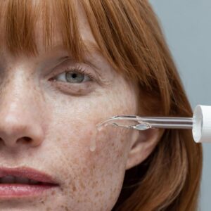 Hydrating skincare routine with Dead Sea mud and mineral products for radiant, youthful skin.
