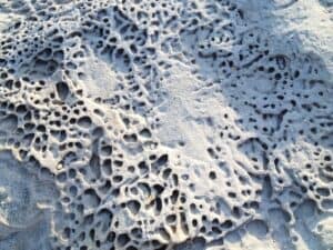 Dead Sea salt dresses from crystalized salt