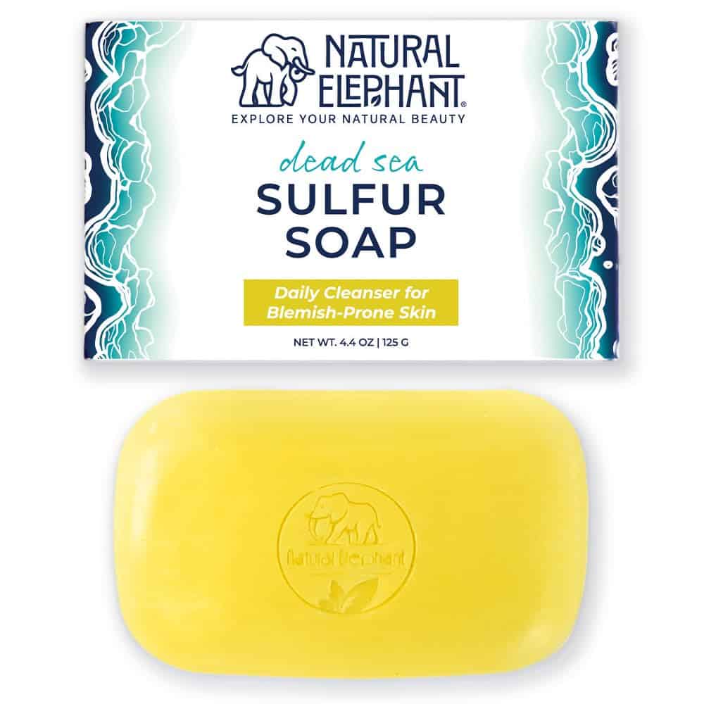 Natural Elephant Dead Sea Sulfur Soap Bar 