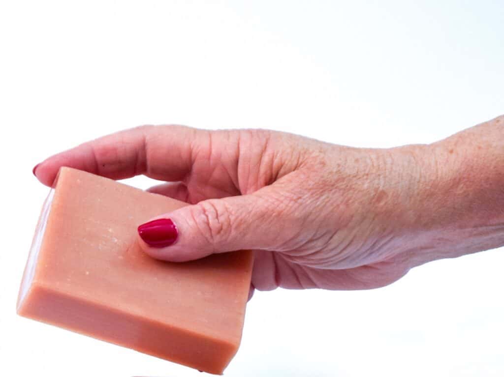 red algae gel soap marine skincare cleansing product