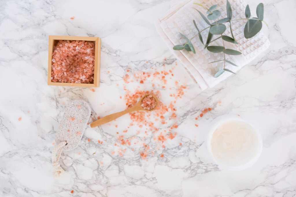 Dead Sea salt skincare routine frequency guide