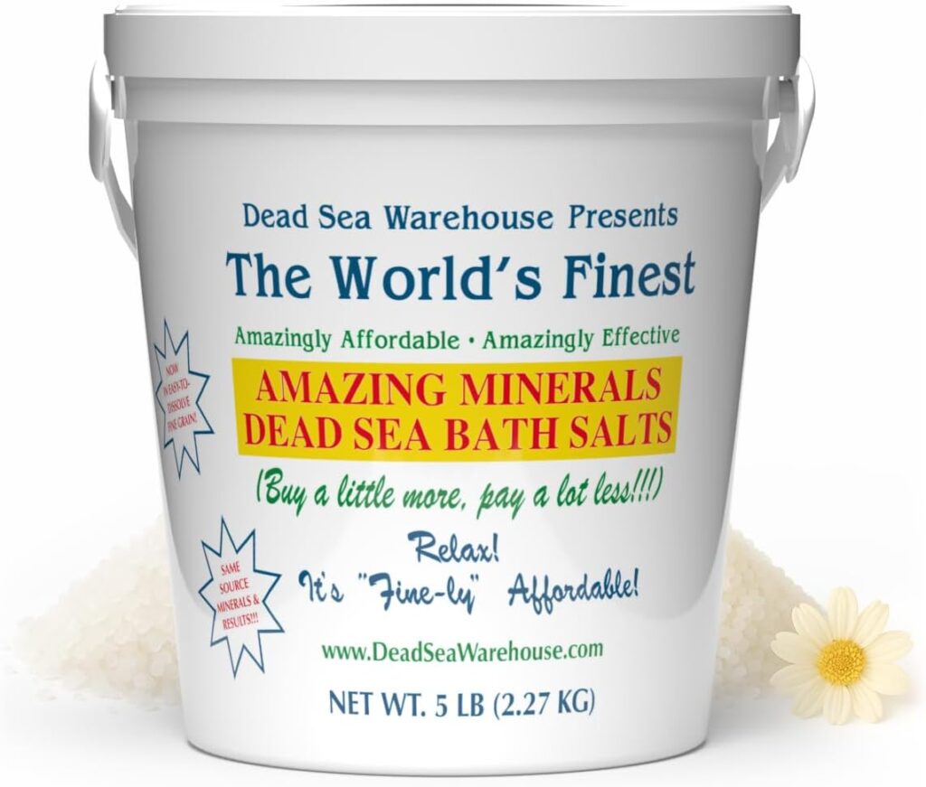 Dead Sea Warehouse Amazing Minerals Dead Sea Bath Salts