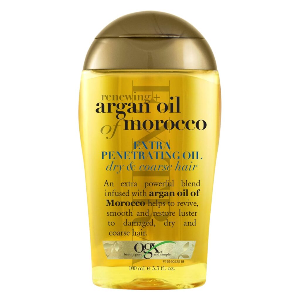 OGX Renewing + Argan Oil of Morocco Hair Oil, Extra Strength Penetrating