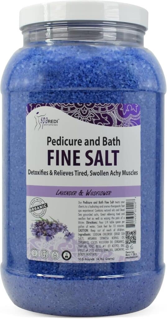 SPA REDI Foot Soak for Pedicure Preparation & Therapeutic Foot Treatment