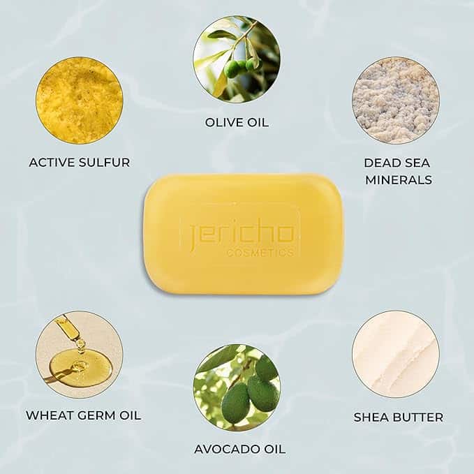Best jericho sulfor soap with organic olive oil